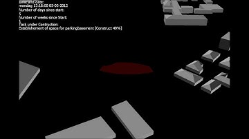 Exploring the wrold of BIM. Time simulation. Made in Revit. Navisworks. MS Project.