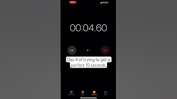 Day 4 of trying to get a perfect 10 seconds