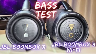 BASS TEST JBL Boombox 3 VS JBL Boombox 3 Wi-Fi Low Frequency test 100Hz-1Hz