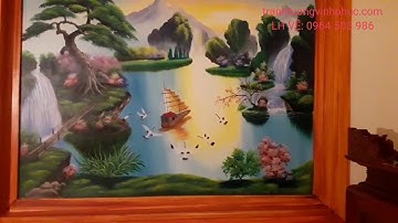 VẼ TRẦN MÂY 3D VÀ TRANH 3D TẠI PHƯỜNG LƯƠNG CHÂU - SÔNG CÔNG - THÁI NGUYÊN 0964 503 986
