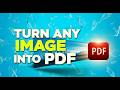 How to Convert an Image to PDF for Free Using Google Docs