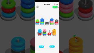 Color hoop stack:sort puzzle Level 48