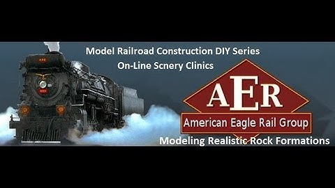 Model Railroad Construction DIY Techniques: Scenery - Modeling Realistic Rock Formations & Pigments