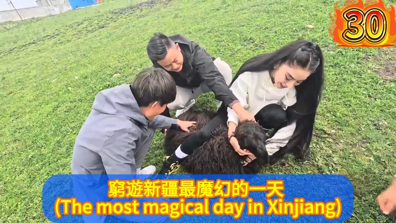 白天喝渾水吃臭肉險些崩潰，深夜卻被百萬網紅投喂烤全羊！中國新疆窮遊太魔幻