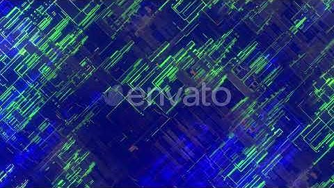 4k Looped Cyber Tech Background 3 | Motion Graphics - Envato elements