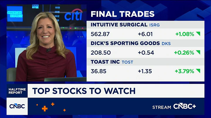Final Trades: Intuitive Surgical, Dick’s Sporting Goods and Toast Inc
