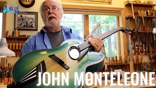 Luthier JOHN MONTELEONE - The Story of The ROCKET CONVERTIBLE for The Blue Guitar Collection