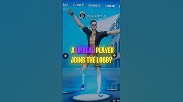 A UNREAL Player Join The Lobby🥰 #fyp #subscribe