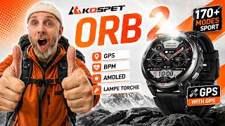 KOSPET ORB 2 Review: Rugged AMOLED Smartwatch with GPS, Heart Rate, SpO₂ & LED Flashlight for $69