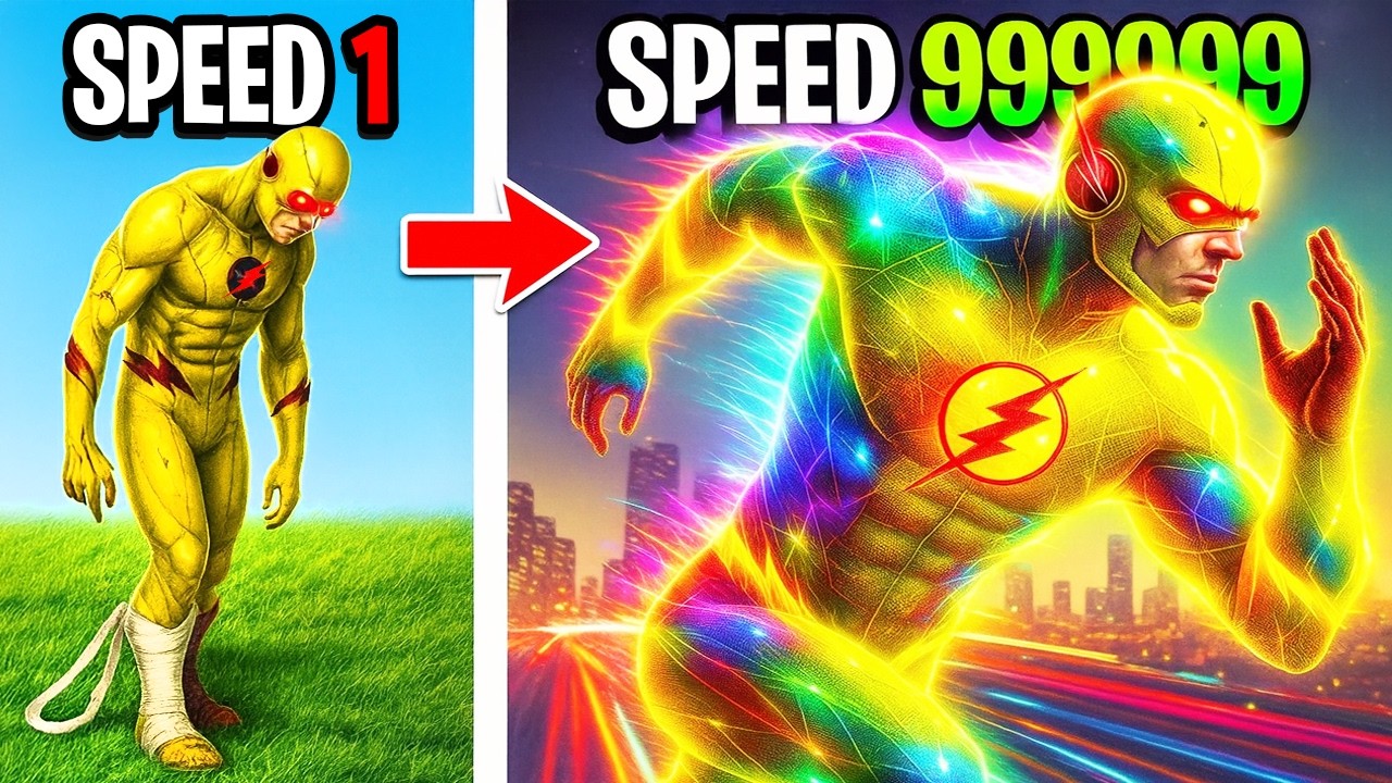 Upgrading Reverse Flash to FASTEST EVER In GTA 5
