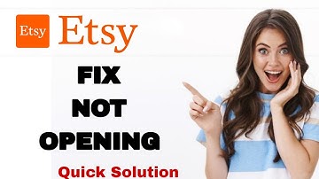 How To Fix And Solve Not Opening On Etsy App | Easy Fix