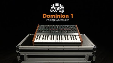 MFB Dominion 1 Analog Synthesizer | Gear4music demo