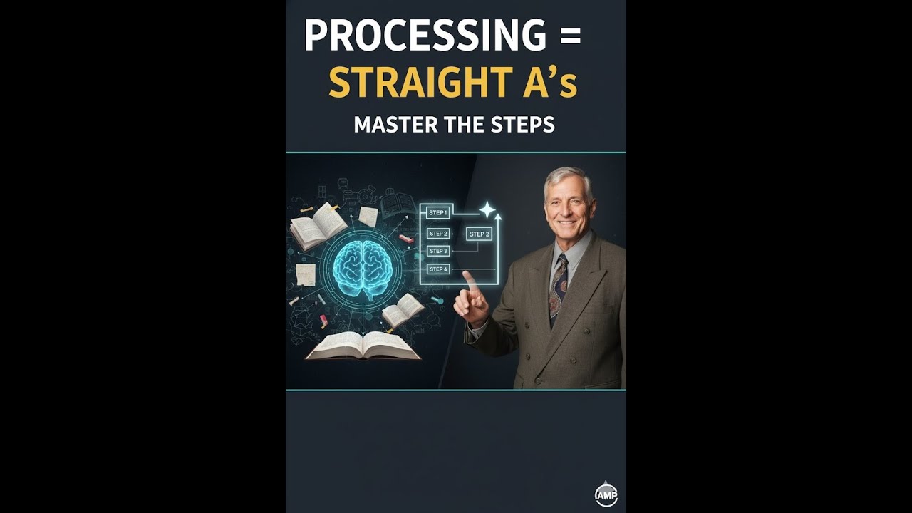 09 | The Skills to Achieve Straight A’s — Processing is Preparation