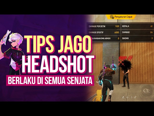 TUTORIAL AIM MERAH DI FF SEMUA SENJATA!