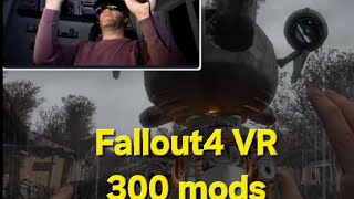 Fallout4 VR - 300 mod new game test (madgodoverhaul mod list) with RTX 5070 on metaquest pro