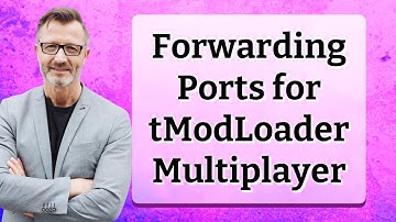 Forwarding Ports for tModLoader Multiplayer