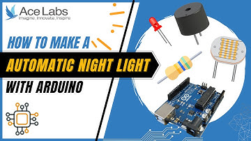 Automatic Night Light with Arduino | Arduino Projects for Beginners | Easy Arduino Projects | YIK