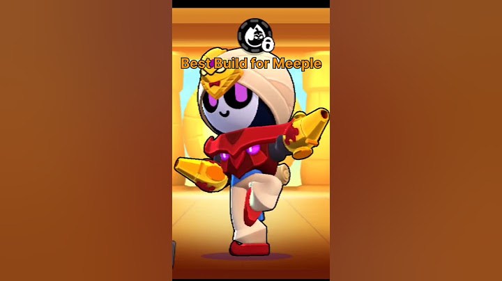 Best Build for Meeple in Brawl Stars #brawlstars