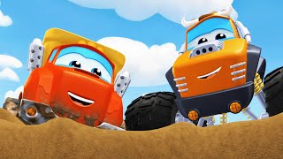 Chuck Goes On A Treasure Hunt 🚚 Tonka Chuck and Friends Cartoons for Kids