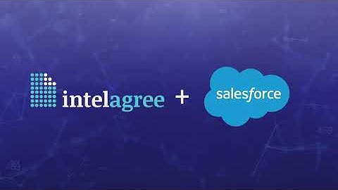 IntelAgree + Salesforce Integration Overview
