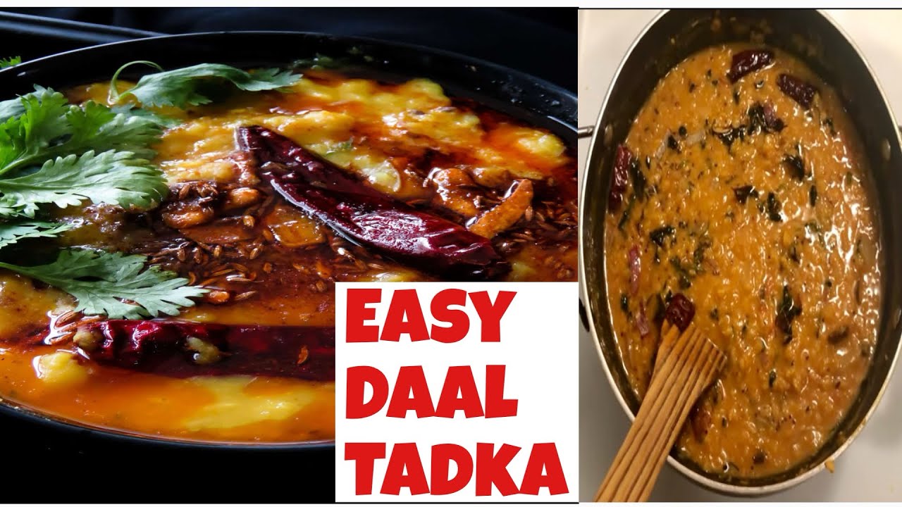 Daal Tadka//No Pressure Cooker//Easy Cooking //masoor daal red daal