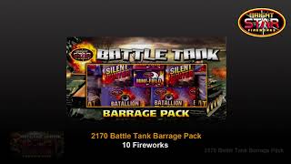 Famous Battle Tank By Bright Star Fireworks - Barrage Pack (Duration: 3 Minutes 35 Seconds) Profile