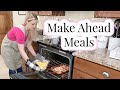 Pantry Make Ahead Meals For The Week, Freezer Meals From Scratch