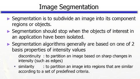 image segmentation in DIP. discussed in details + example  #digitalimageprocessing