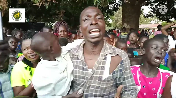 Orphans cry in Yei-South Sudan; Kikiji Orphanage Center-South Sudan.