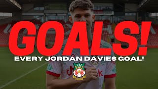 GOALS | Every Jordan Davies Goal for Wrexham (So Far!)