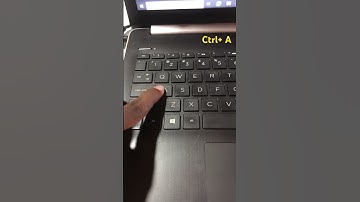 Windows Shortcut (ctrl+A) #youtubeshorts #trending #windows #shorts