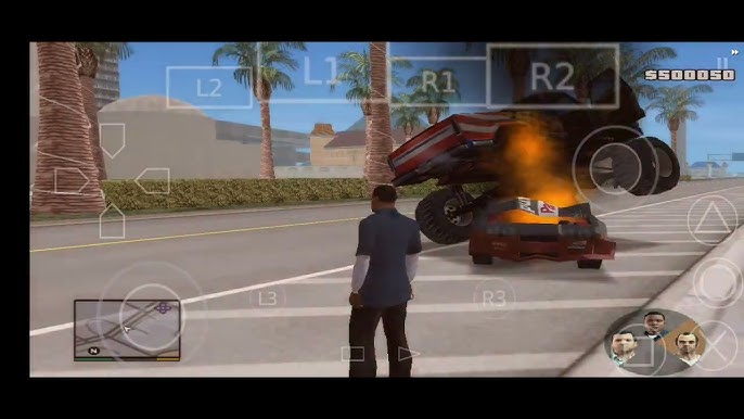 Grand Theft Auto V Legacy PS2 HD Gameplay (PCSX2) 