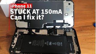 iPhone 11 stuck at 150mA