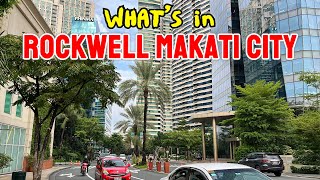 ROCKWELL CENTER MAKATI CITY TOUR | Virtual Walk Inside the MODERN DISTRICT + POWER PLANT MALL TOUR