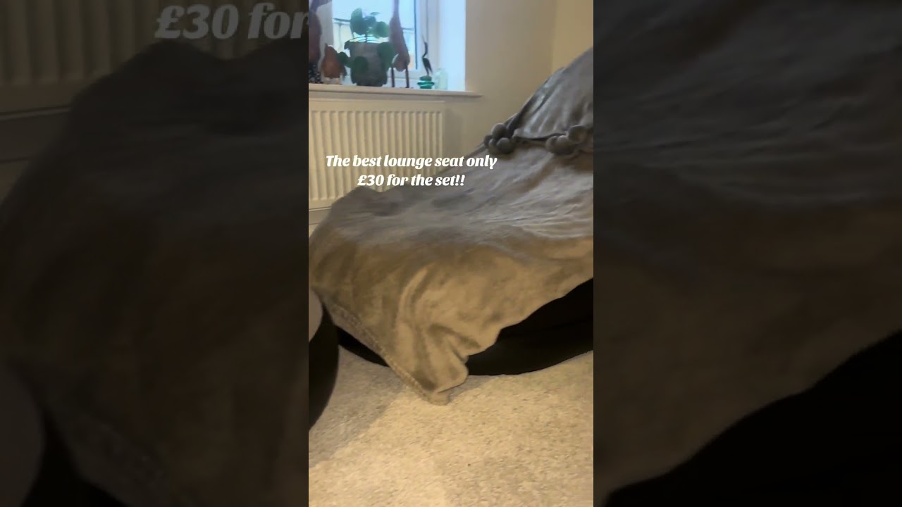 Comfort boost: inflatable sofa seat & footstall 