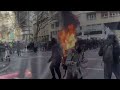 'Radical elements' disrupt peaceful Paris pensions protest • RFI English