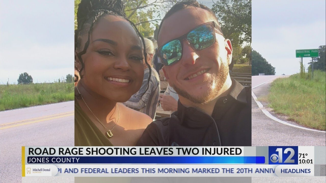 Road rage shooting in Jones County leaves two injured - YouTube