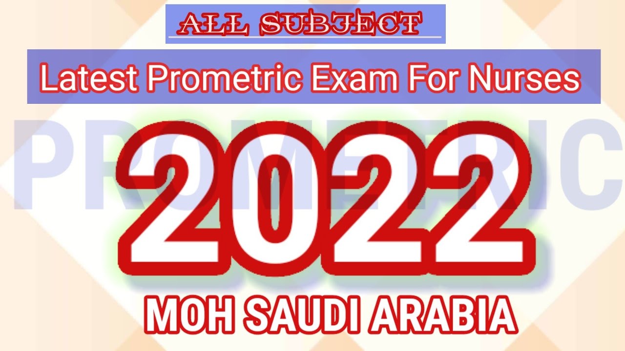 Latest Prometric Exam For Nurses Question & Answer | Saudi MOH | 2022