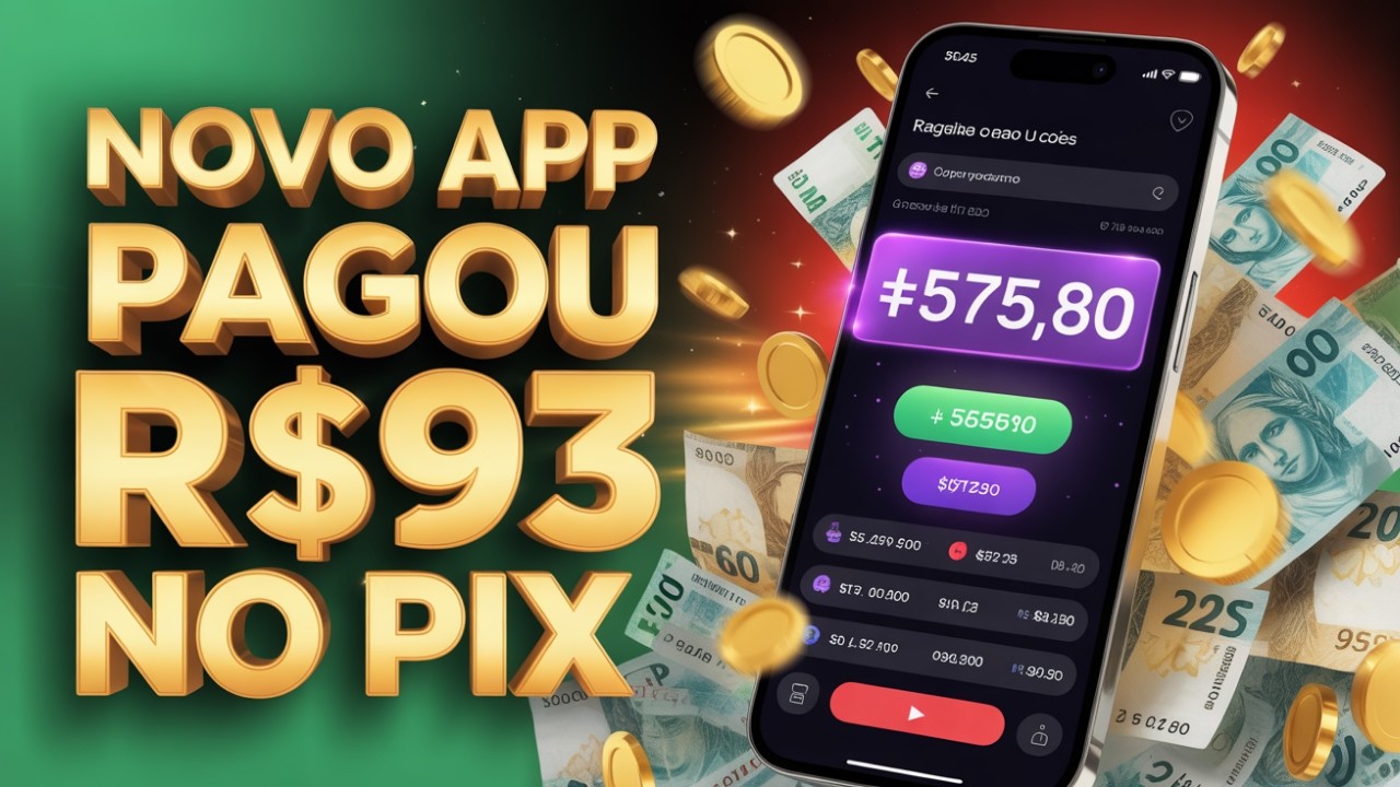 NOVO APP ) PARA GANHAR DINHEIRO   - app que paga de vdd (Renda Extra 2025) paga no pix