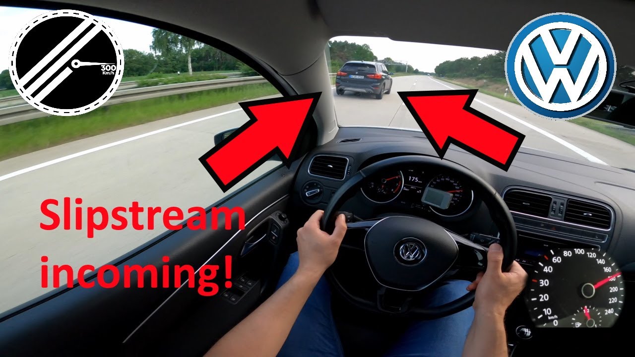 VW Polo 6R 6C 1.0 MPI 75 PS Top Speed Drive On German Autobahn With No Speed Limit