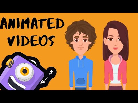I made my first animated video from animaker - YouTube