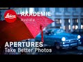 Take Better Photos: Episode 1 - Apertures