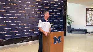 Jim Harbaugh on Iowa’s defense, Blake Corum