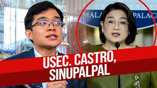 Cong. Leviste, Sinupalpal Si Usec. Castro Wala Nang Naniniwala Sa Kanya