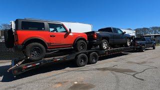 Full day of transporting cars w/ @Benjocold 