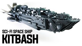 KITBASH SCI-FI SPACE SHIP: HOW TO