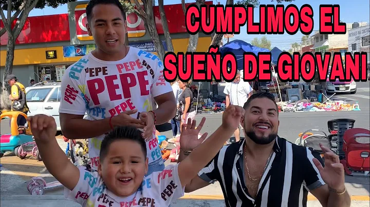 GIOVANI PEQUEOS GIGANTES CUMPLE SU SUEO