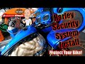 Harley Scorpio Security Alarm System Install. Easy install and a great alarm for your Harley!