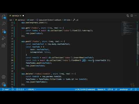14  Inserting Data into MongoDB || Full Stack React Development