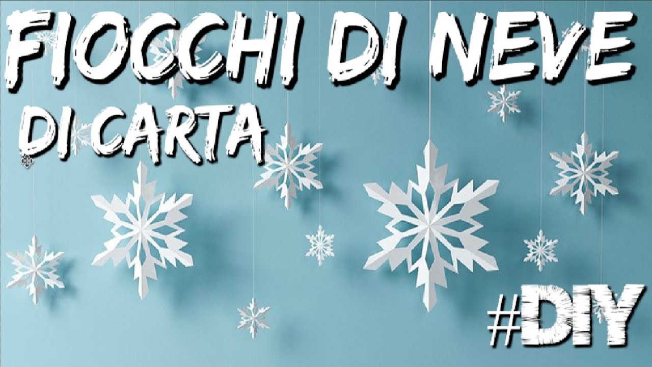 Decorazioni Natalizie Per Vetri Fai Da Te.Diy Fiocchi Di Neve Per Finestre Addobbi Per Natale Fai Da Te Youtube